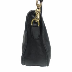 COACH オールド 172 Hobo Bag ホーボ? ショルダーバッグ ハーフムーン USA製 レザー ゴールド金具 黒 ブラック