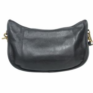 COACH オールド 172 Hobo Bag ホーボ? ショルダーバッグ ハーフムーン USA製 レザー ゴールド金具 黒 ブラック