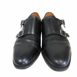 JOHN LOBB 希少 9795 WALLACE ウィリアム同型 ダブルモンク ビジネスシューズ