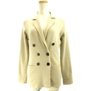 ダブルジャケット ブレザー カシミヤ100% ニット