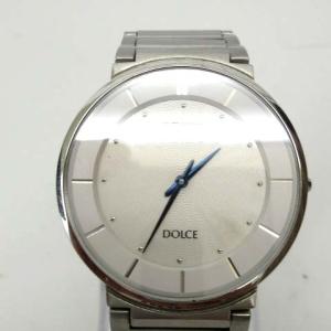 腕時計 DOLCE ドルチェ クォーツ エクセリーヌ ステンレススチール 文字盤ホワイト 4J40-0AC0 シルバー