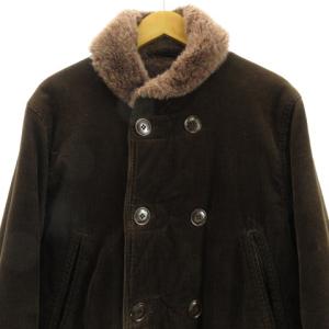 Engineered Garments ダブルコーデュロイコート ジャケット ファー S