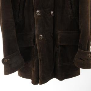 Engineered Garments ダブルコーデュロイコート ジャケット ファー S