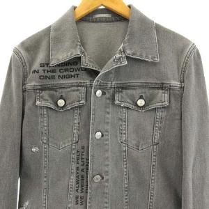 DIOR HOMME 18AW デニムジャケット グレー
