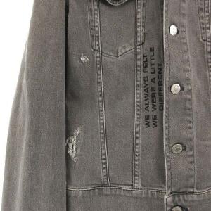 DIOR HOMME 18AW デニムジャケット グレー