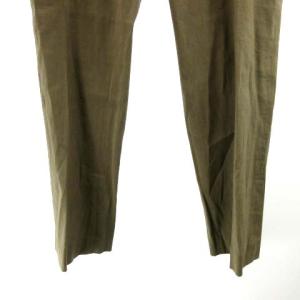 JOURNAL STANDARD relume 20SS リネンストレッチスラックスパンツ カーキグリーン 38 M