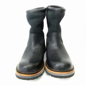 UGG australia ショートブーツ ポルソン 1003274 中ボア ビブラムソール 黒 ブラック USA 8 26cm