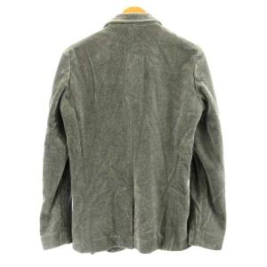 roar テーラードジャケット ベロア ラインストーン 2丁拳銃 1 S グレー