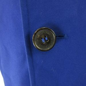 MACKINTOSH ジャケット トレンチ ダブルブレスト ストレッチ ロイヤルブルー 38 M