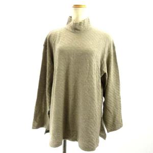 JURGEN LEHL 長袖 ニット セットアップ スカート ウール グレー