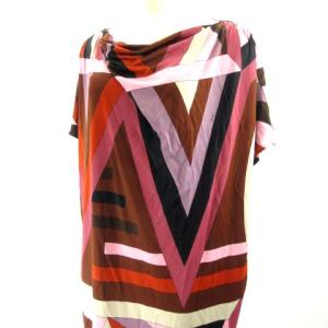 Emilio Pucci ワンピース ひざ丈 ドレス プリント 総柄