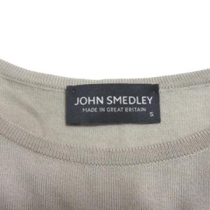 JOHN SMEDLEY コットンニットカットソー ベージュ