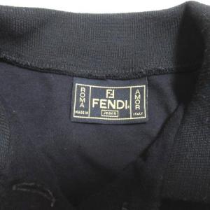 FENDI jeans ひざ丈ラインワンピース ブラック
