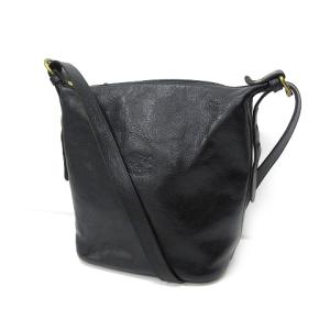 IL BISONTE ショルダーバッグ バケツバッグ レザー
