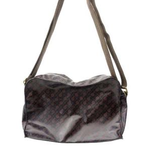 GHERARDINI 美品 ソフティ ショルダーバッグ ポシェット 軽量 茶 ブラウン