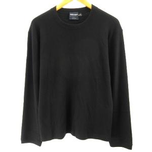 カシミヤセーター ニット 長袖 イタリア製 黒 ブラック 