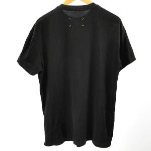 Martin Margiela 10 19SS HAND PRINT Tシャツ カットソー ハンドプリント 半袖 黒 ブラック 46 M