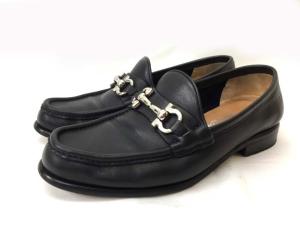 Salvatore Ferragamo ローファー レザー ガンチーニ ローカット 7 1