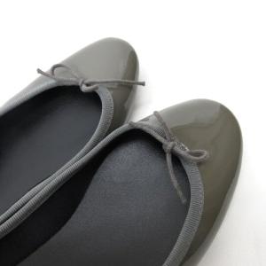 Repetto 極美品 バレエシューズ フラットシューズ パテント ダークグレー 36 1