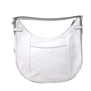 MICHAEL KORS CASSIE MD CRESCENT SHOULDER ホワイト