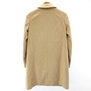 Aquascutum F.LLI CERRUTI ウールメルトン ステンカラーコート M ピンク