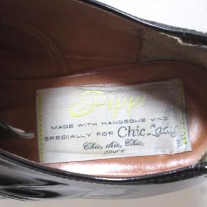 PIPPICHIC ブーツ エナメル ブラック