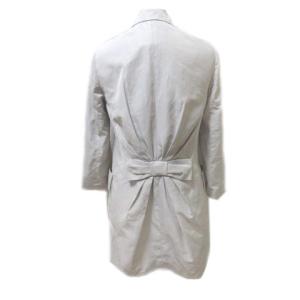 Diagram GRACE CONTINENTAL コート バックリボン 36 グレー