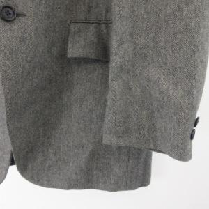 YVES SAINT LAURENT Julius ヴィンテージ テーラードジャケット ブレザー 2B 総裏 グレー