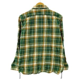 PHERROW'S ネルシャツ チェック 38 グリーン