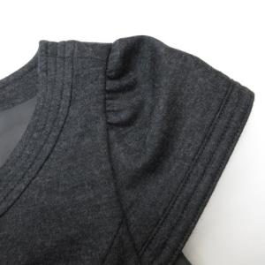 TOCCA ワンピース フリル 4 ダークグレー