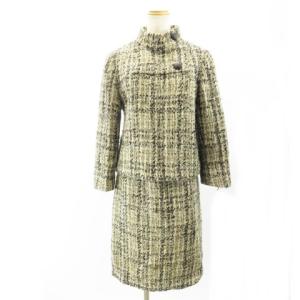 ヴィンテージ PRET A PORTER スーツ セットアップ ツイード ベージュ