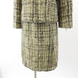 Christian Dior ヴィンテージ PRET A PORTER スーツ セットアップ ツイード ベージュ