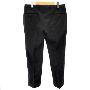 INCOTEX SUPER100'S SLIM fit ウールトロピカルパンツ ネイビー 48