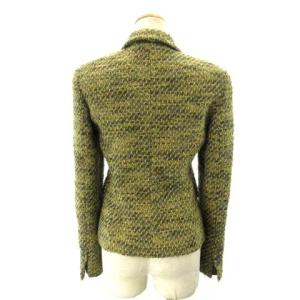 VALENTINO ツイードジャケット モスグリーン