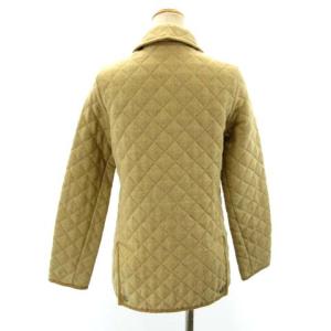 MACKINTOSH キルティング 中綿ジャケット コート ミディ丈 ウール ベージュ 34