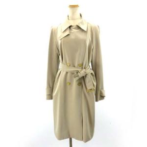 スプリング トレンチコート 40 ベージュ