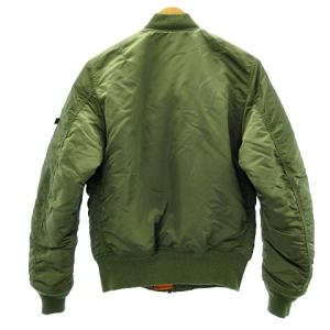 ALPHA INDUSTRIES Blood Chit MA-1 XS グリーン