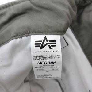 ALPHA INDUSTRIES ACU TYPE CARGO PANTS M カーキ