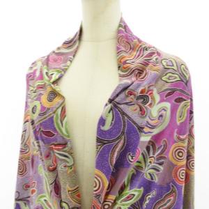 ETRO ストールカーディガン マルチカラー