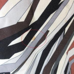 Emilio Pucci ノースリーブワンピース ドレス ひざ丈 プッチ柄 M ブラウン