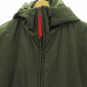 PRADA SPORT ナイロンマウンテンフーデッドコート 40 モスグリーン
