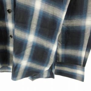 SAINT LAURENT PARIS 14SS オンブレチェックシャツ 38