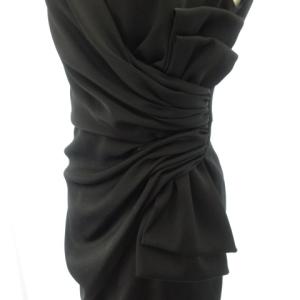 Diagram GRACE CONTINENTAL サテンリボンワンピース ブラック