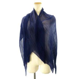 PP84-AD111 ストール ショール スカーフ ネイビー