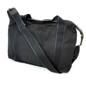 SNIPE ゴム引き 2WAY バッグ クロスボディ ブラック
