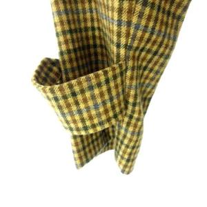 MACKINTOSH トレンチコート チェック柄 ウール 34 ブラウン