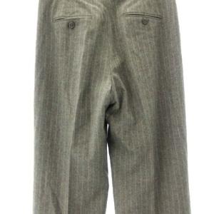 RALPH LAUREN ウールパンツ スラックス ボトムス ストライプ グレー 2