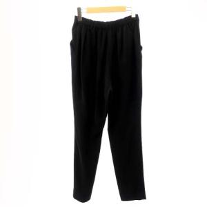 ENFOLD テーパードパンツ 38 ブラック