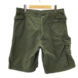 BOTTEGA VENETA カーゴハーフパンツ 48 グリーン