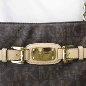 MICHAEL KORS ショルダーバッグ クロスボディバッグ ロゴ ブラウン